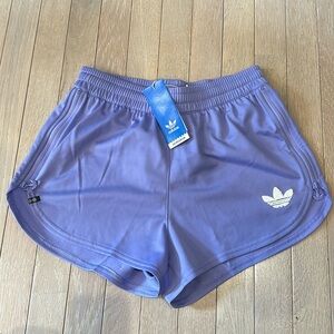 New Adidas purple shorts